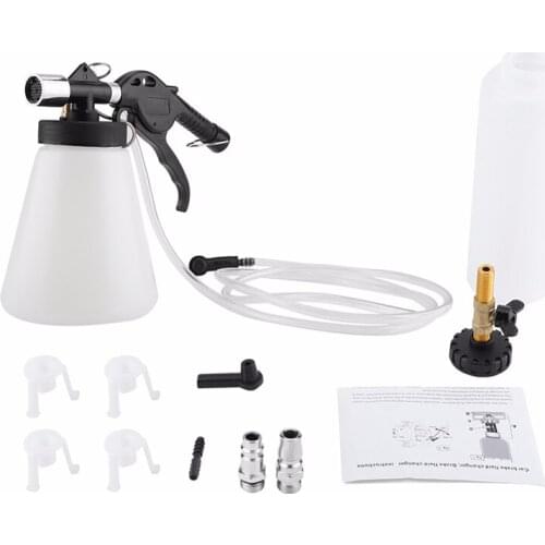 AIR PNEUMATIC BRAKE FLUID BLEEDER PRESSURE STORAGE TANK KIT TOOL BLEEDING BOTTLE brake bleeder