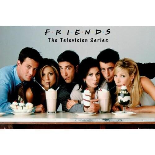 Friends TV Show Art Film Print Silk Poster Home Wall Decor 24x36inch