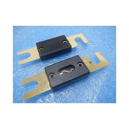100Pcs Gold Plated Car Audio AFS ANL Fuse Auto Stud Fuses 32V 40A 40AMP