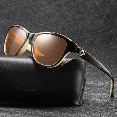 2019 Luxury Brand Design Cat Eye Polarized Sunglasses Womens Lady Elegant Sun Glasses Female Driving Eyewear Oculos De Sol