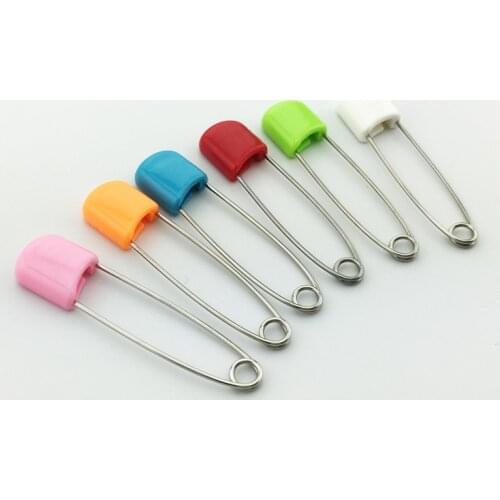 DONYAMY 20PCS Large Safety Pins Sewing Accessories Tools Colorful Small Bread Pin Sheets Quilt Pins