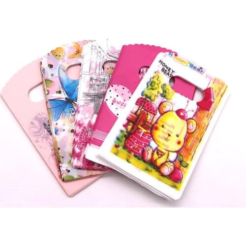 50pcs/lot 9x15cm Colorful Plastic Jewelry Bags Gifts Candy Soap Storage Bag with handle for Jewelry Package many style to choose