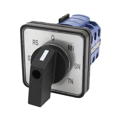 AC660V 20A 7 Positions Rotary Cam Universal Changeover Combination Switch