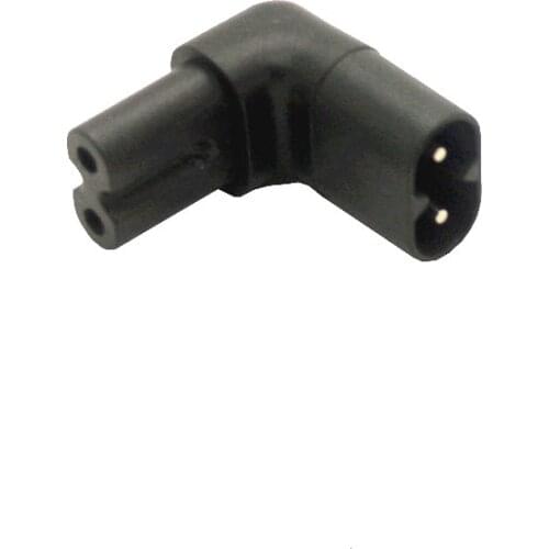 1 pcs Figure 8 IEC 320 C7-C8 up down angle right angle AC Power adapte