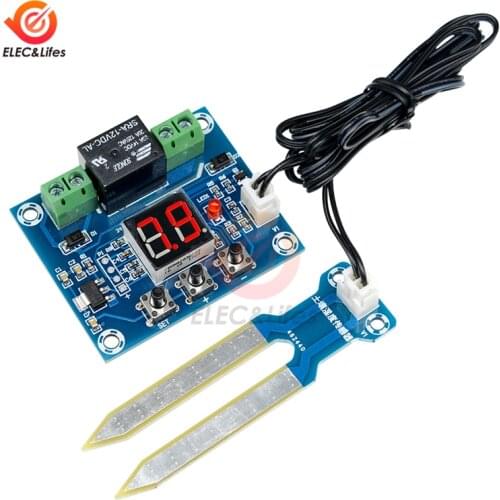 DC 12V XH-M214 Soil Moisture Sensor Digital Humidity Controller Irrigation System Automatic Watering Module Detector
