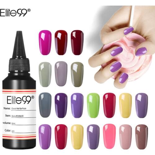 Elite99 Classic Color Series Gel Nail Polish Soak Off UV LED Nail Varnish Primer Salon 60ml