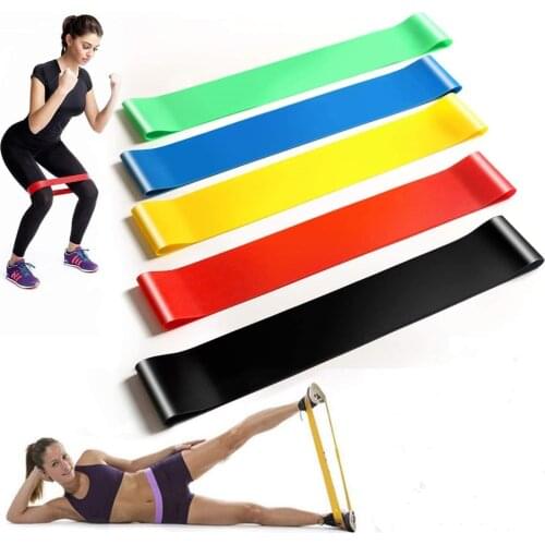 1Pack Resistance Loops Bands,Skin-Friendly Resistance Fitness Exercise Loop Bands with Different Resistance Level -Free Carrying