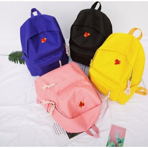 Modo Delle Donne del Plaid Zaino Femminile tela di zaino per le ragazze Adolescenti Zaini di Viaggio di Modo del ricamo Mochila