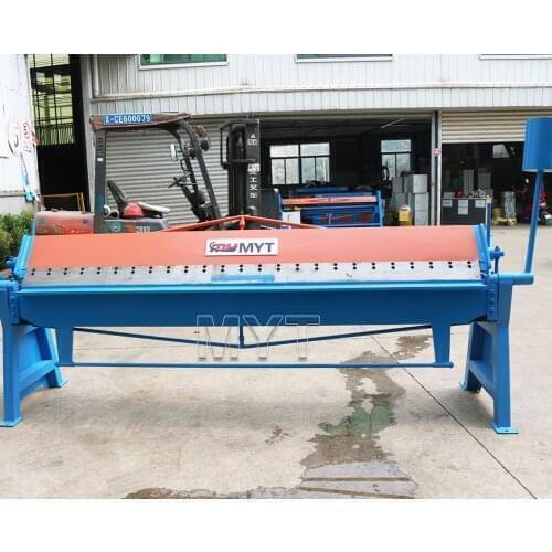 MYT 1.5*2500mm Sheet Manual Folding Machine,China Sheet Metal Cutting and Bending Machine