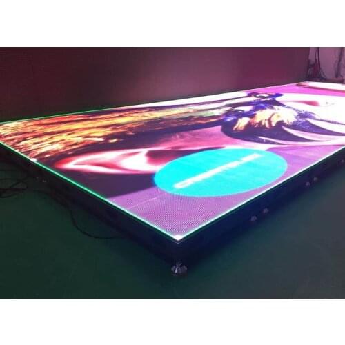 Aboveground LED display Floor tile screen P4.81 500*500mm rental led display Special stage LED screen