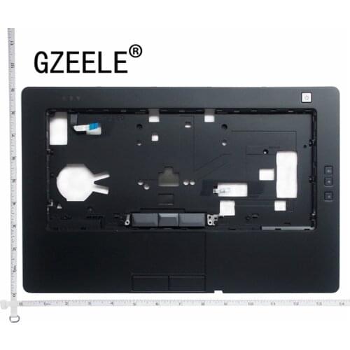 GZEELE New laptop case for Dell Latitude E6430 TOP COVER Palmrest Upper Case 35H7M KB Bezel Cover With Touchpad FPR 0RFTGT C8MT7
