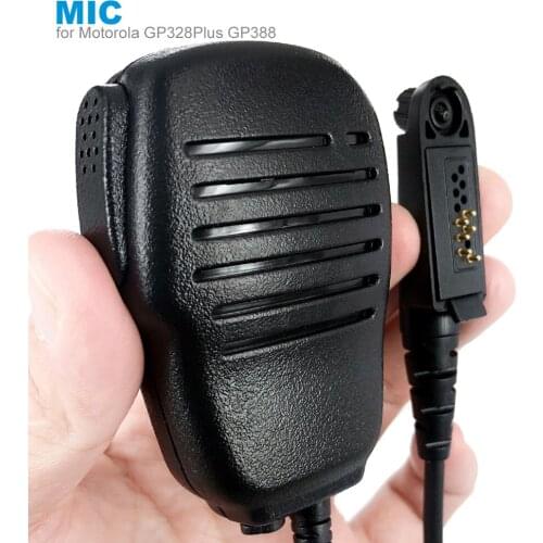 New Microphone Speaker for Motorola GP328Plus GP344 GP388 Plus GP366R GP644 GP688 GL2000 Walkie Talkie Two Way Radio