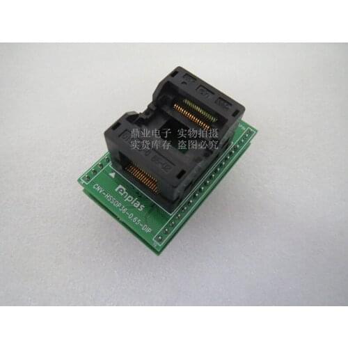Opentop DRV8332DKRK TSSOP36-DIP36 ENPLAS IC Burning seat Adapter testing seat Test Socket test bench in the stock free shipping