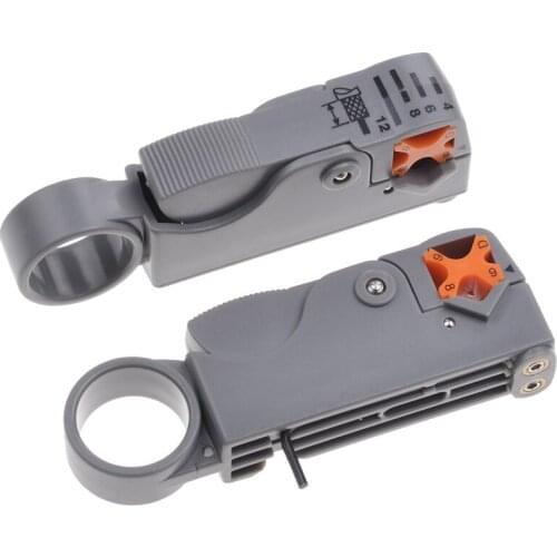 Genuine first work SK-7312A stripping knife rotary cable network cable coaxial multi-function wire stripper peeling knife