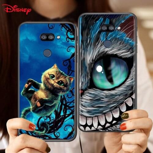 Alice in Wonderland Cat For LG K92 K62 K52 K42 K31 K22 K71 K61 K51S K41S K30 K20 G8 G8S G8X ThinQ Soft Phone Case