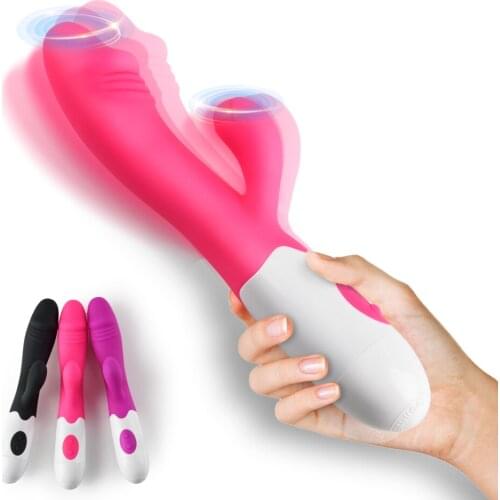 Sex toys for woman Vibrator G Spot Dildo Dual Vibration Female Vagina Clitoris Silicone Waterproof adult sex toys 30 Speed