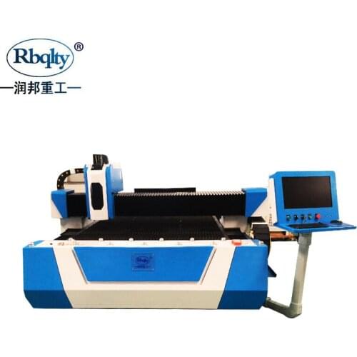 CNC pipe and sheet fiber laser cutting machine 750W -1500*3000mm with Cypcut control system