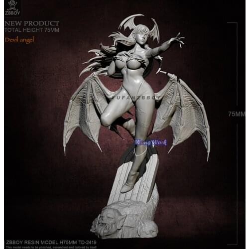 Wong Work Unpainted Resin 55mm 1/24 Scale Unassembled Garage Kits GK Model Kit Figure TD-2419