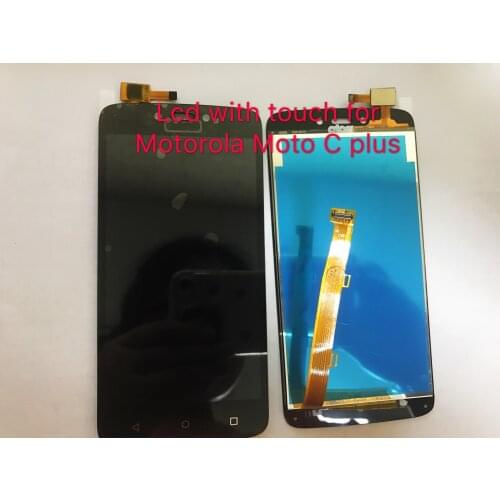 10 PCS/Lot Sale For Motorola Moto C Plus XT1723 LCD Pantalla With Touch Panel Screen Replacement Fix For MOTO C PLUS+Free Tools