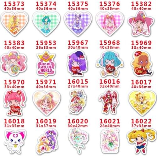 10 Pcs Cartoon Planar Resin Cabochons PR15373