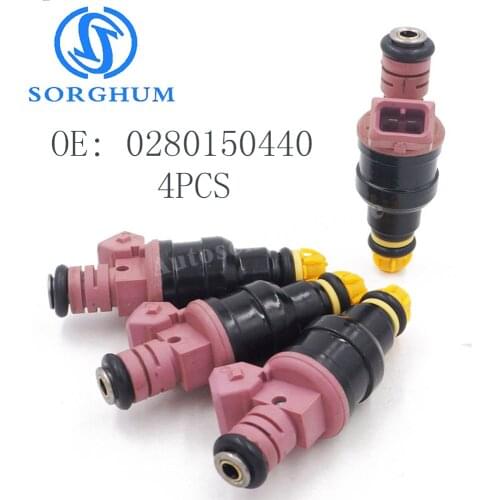 4pcs New Brand 0280150440 Flow Matched Fuel Injector For 1996-2000 BMW 328i M3 Z3