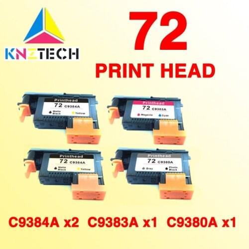 4PCS compatible for hp 72 C9380A C9383A C9384A Print Head for T610 T620 T770 printer