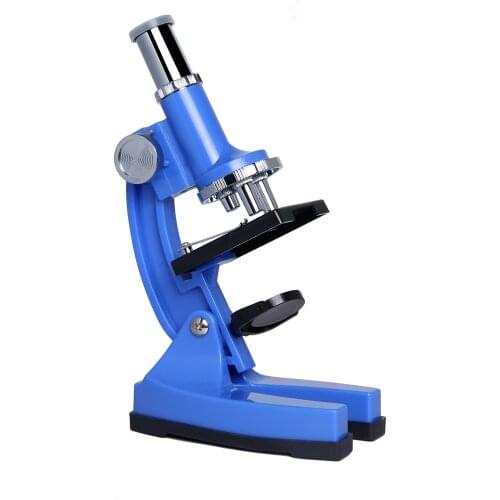 Childrens student biological microscope set optical glass environmental protection microscope