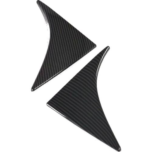 For Hyundai Tucson 2015 2016 2017 2018 2019 2020 Rear Window Spoiler Side Wing Triangle Cover Trim Molding Garnish Accessories