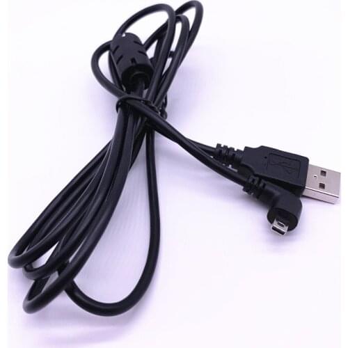 USB Male Plug To Wire 8 Pin Left Angled 90 Degree Plug Camera Data Cable for Konica Minolta DiMage X Series X50/X60