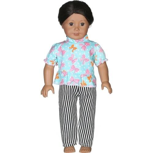 New style popular clothes For 18inch doll best gift for children N410