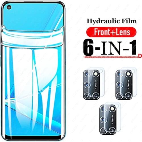 Full Cover for Oppo A92 6.5" CPH2059 Hydrogel Film Screen Protector Protection Film for OPPO A92 92a Not Tempered Glass