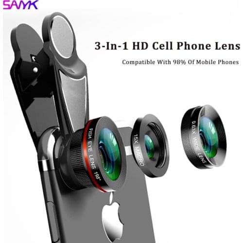 SANYK Fisheye Lenses For Mobile Phones