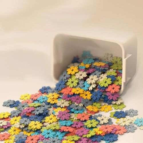 Leaves Snowflake Flake Building Blocks Puzzle Plastic Toy Splicing Toys for Children Educational Toys Birthday Christmas Gift