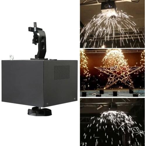 Waterfall Fountain 400W Wireless DMX Remote Cold Spark Machine Fireworks For Wedding Party Sparkular Machine MSDS TI Powder