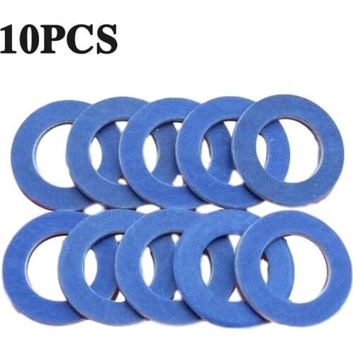 10/12 Pcs Portable Car Engine Part Replace 90430-12031 10PC For Toyota Protecting Damaging Thread Car Oil Drain Plug Gasket Wash