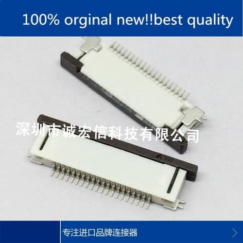 10pcs 100% new and orginal real stock 52746-2033 0527462033 0.5MM 20P zip lock connector