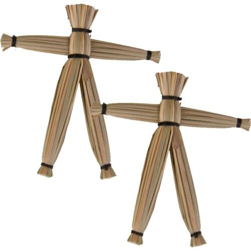 2pc VOODOO DOLL Magic Trick (moving Doll In Your Palm) Close Up Spooky Magic