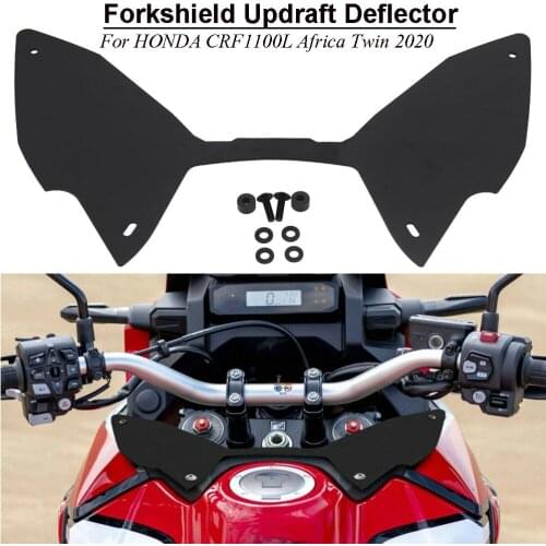 For Honda CRF1100L CRF 1100L CRF1100 L African twin 2020 Motorcycle Accessories Forkshield Updraft Wind Deflector