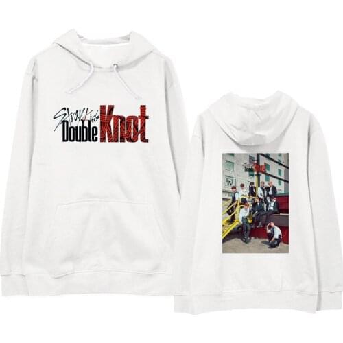 Kpop Stray Kids Album double knot Hoodie StrayKids Unisex Sweatshirt Casual Pullover Tops