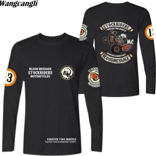 West Coast Punk Skull Locomotive Printed t shirt Summer Men/Women long Sleeve tshirt t-shirt Harajuku t shirts brand Clothes