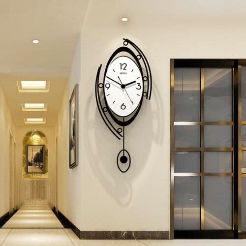 MEISD Nordic Wall Clock Pendulum Modern Hangin Clocks Wall Large Home Quartz Mute Watch Creative Live Room Horloge Free Shipping