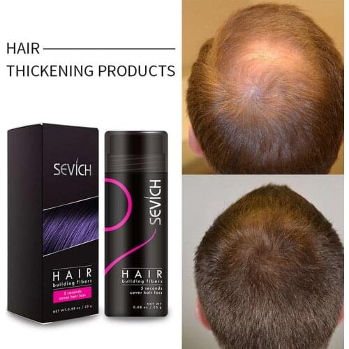 3 Colors 25g Hair Building Fiber Set Hair Loss Product Keratin Powders Hair Regrowth Treatment With Applicator