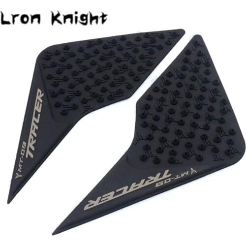 For YAMAHA MT-09 Tracer MT 09 MT09 2015-2019 2017 Motorcycle Tank Pad Protector Sticker Decal Gas Knee Grip Traction Pad Side