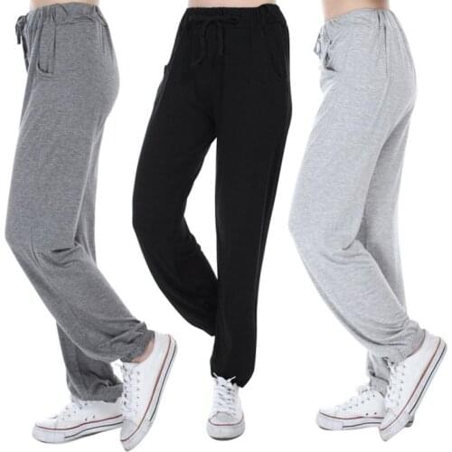 New Spring And Summer Three-Yard Modal Yoga Pants With Feet Pants Large Size Casual Home Trousers