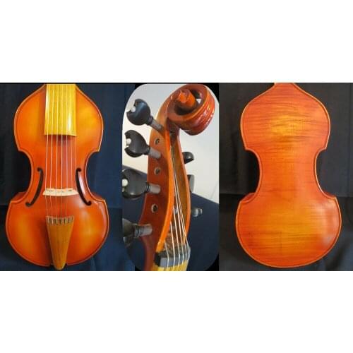 Broque style SONG excellent Maestro 7 strings15" viola da gamba sweet tone#12452
