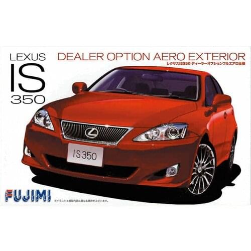 Fujimi Plastic Assembly Car Model 1/24 Scale Lexus IS350 Adult Collection DIY Assembly Kit 03684
