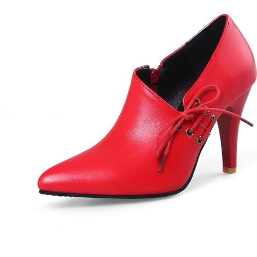 The early spring of 2018 the new sexy high heel with point size code 33 single shoes 1844-43 the bride