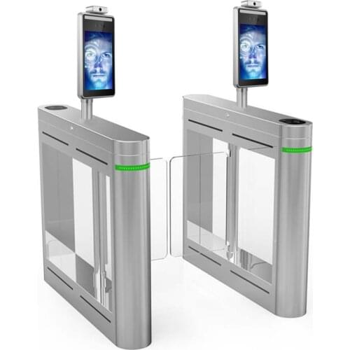 Ankuai Face Recognition Terminal Face ID Access Control Fingerprint Speed Gate Guangdong Turnstile Gate Access Control SKD