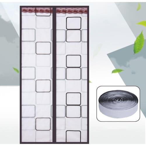 High Quality Summer Windproof for Air Conditional Anti Mosquito Insect Fly Bug Curtain Automatic Door Screen Kitchen Curtain