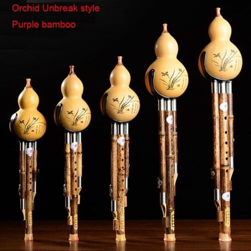 High Quality Great Sound Cucurbit instrument Flute Hulusi Teaching Music Instruments Detachable Performance